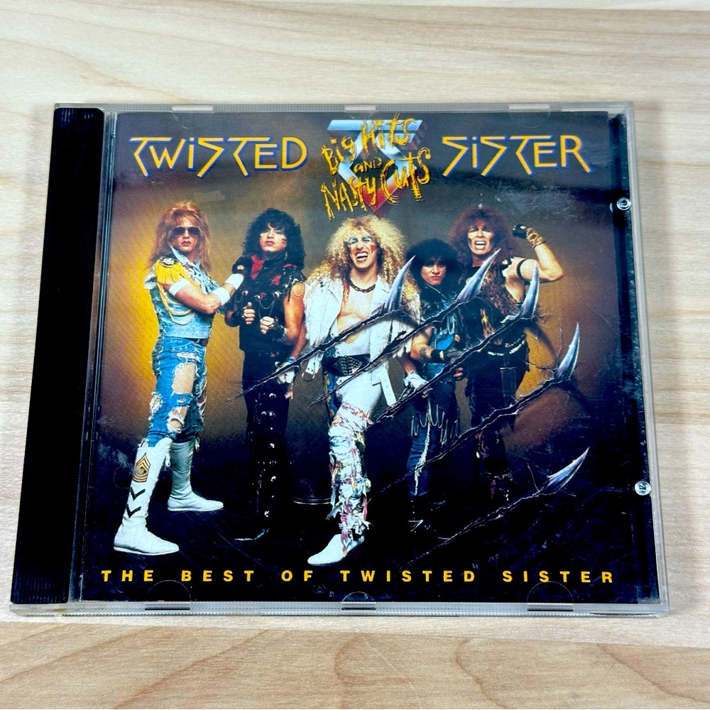 Twisted Sister Big Hits and Nasty Cuts CD 1992